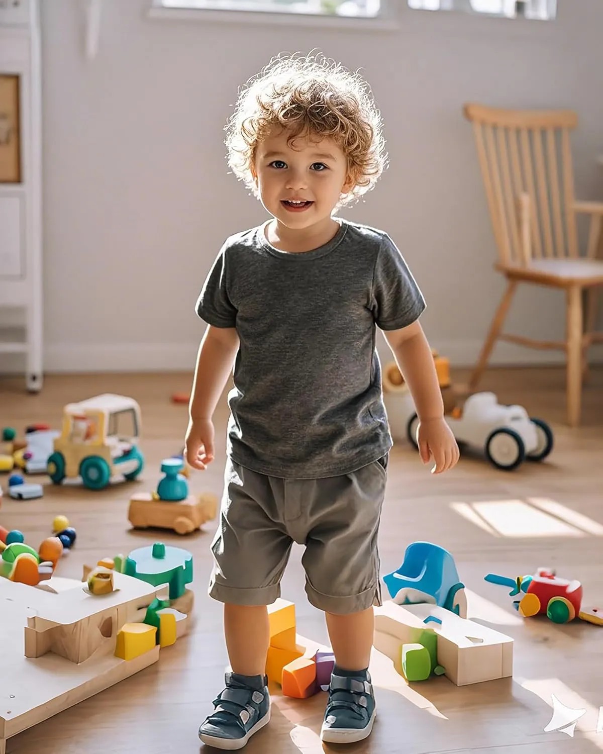 3 Pack Baby Boys Short Sleeve Cotton T-Shirts Toddler Boy Clothes Size 18M-5T