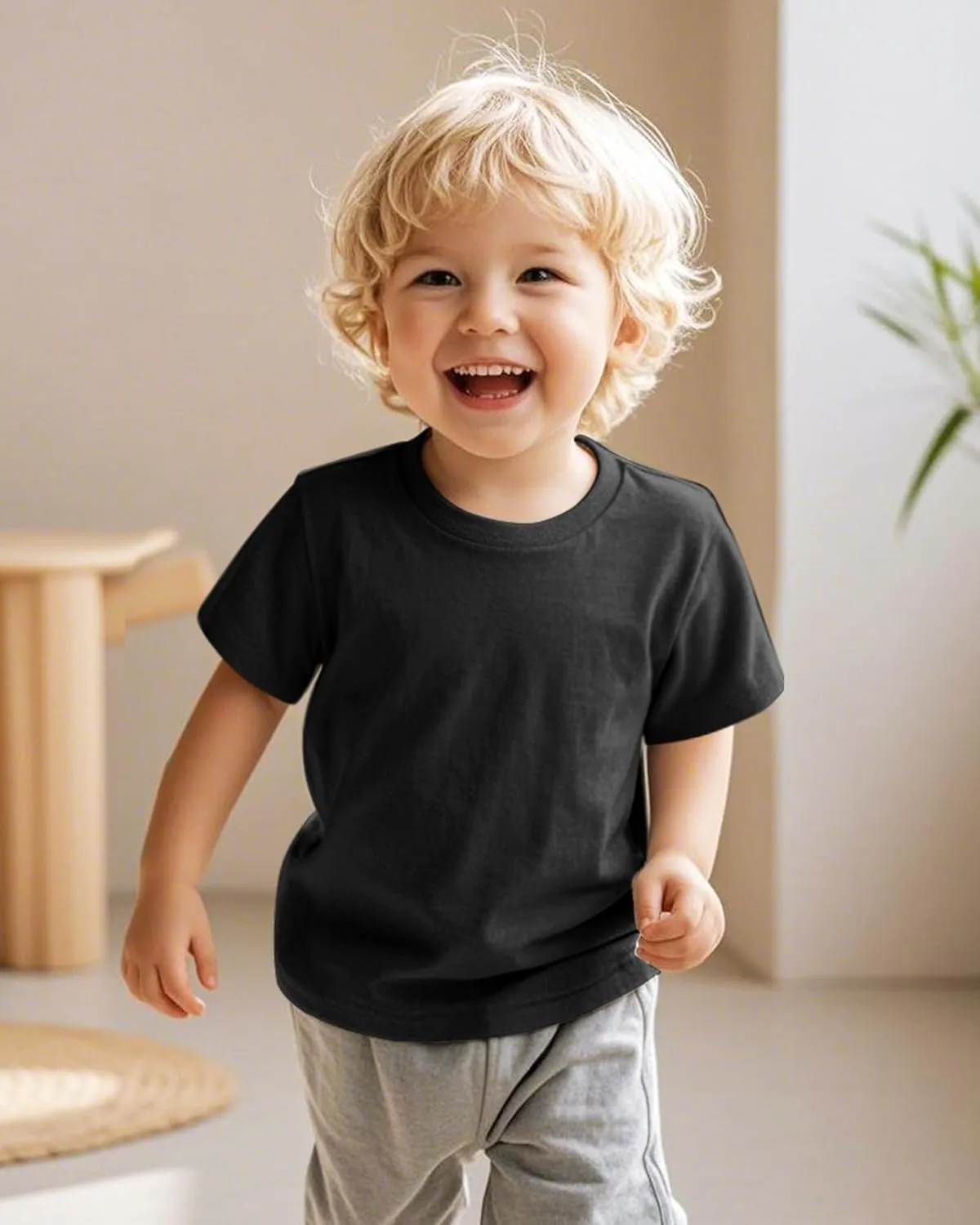 3 Pack Baby Boys Short Sleeve Cotton T-Shirts Toddler Boy Clothes Size 18M-5T