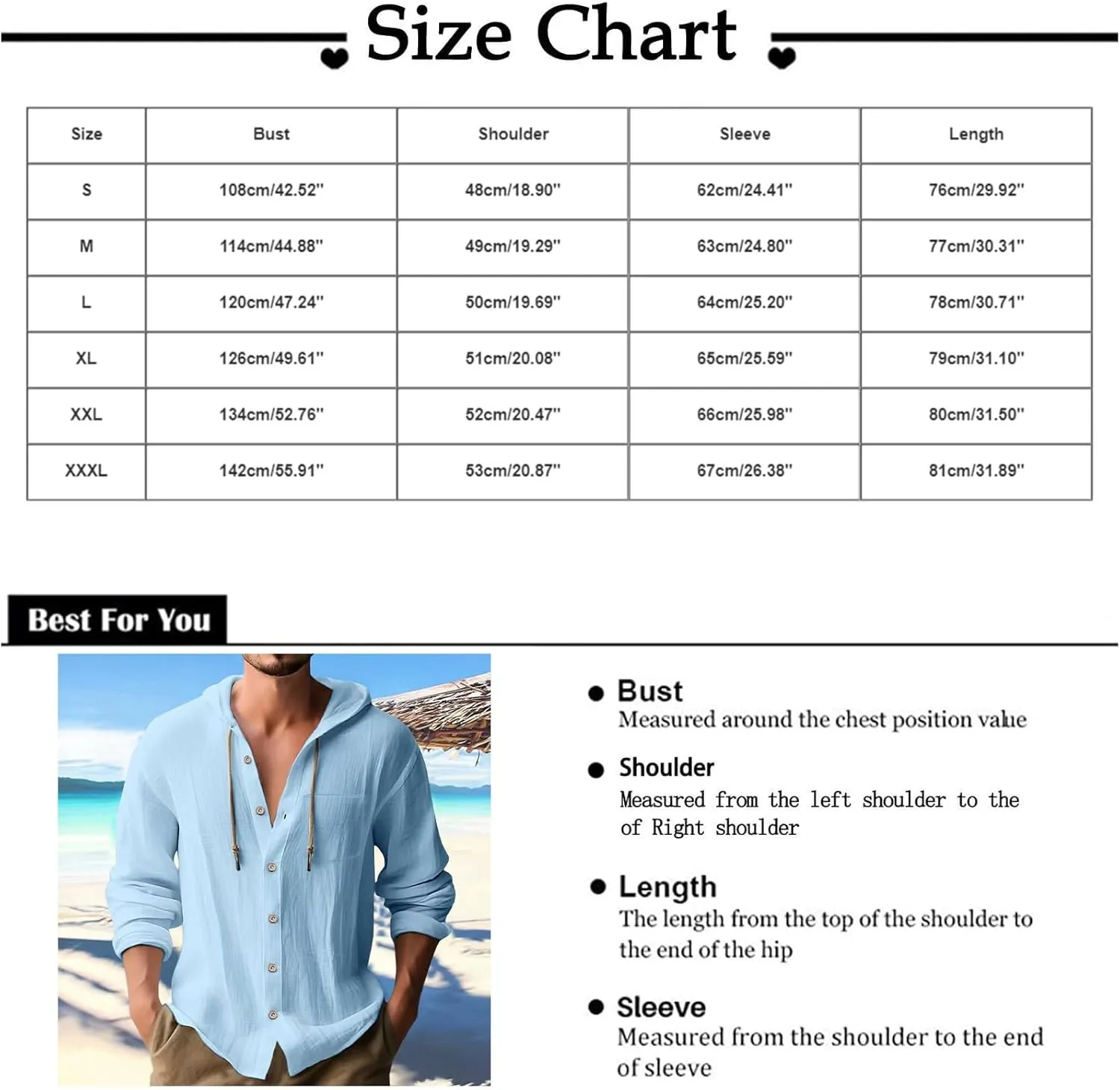 aihihe Linen Shirts for Men Long Sleeve Hooded Pirate Shirt Drawstring Button Down Summer Relaxed Fit Beach Shirt with Pocket
