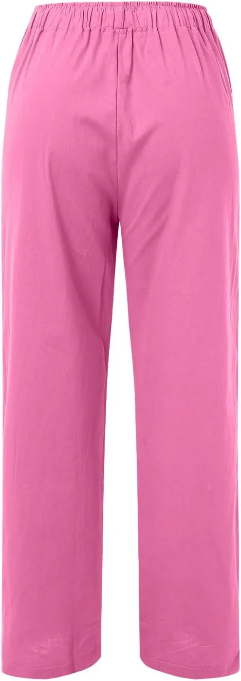 Bootcut Jeans for Women Winter Velvet Outfits Trousers with Pockets Straight Leg Straight Leg