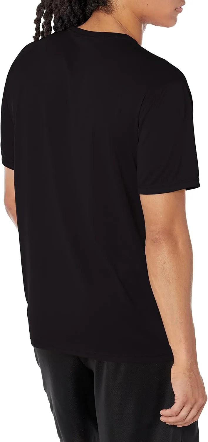 Calvin Klein Men's Standard Light Weight Quick Dry Short Sleeve 40  UPF Protection Active Top