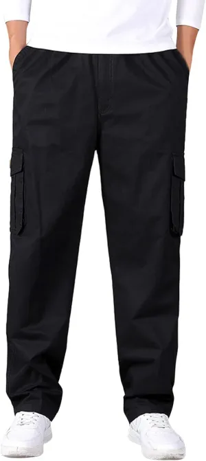 Cargo Pants for Men Joggers Tall Mens Joggers Sweatpants Slim Fit Mens Athletic Jogger Pants with Pockets for Running