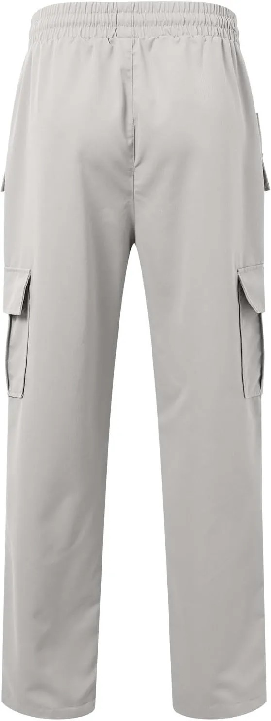Chinos Pants Men Jeans Work Tactical Joggers Skinny Slim Fit Body Stretch Regular Fit Cargo Joggers Football Yoga