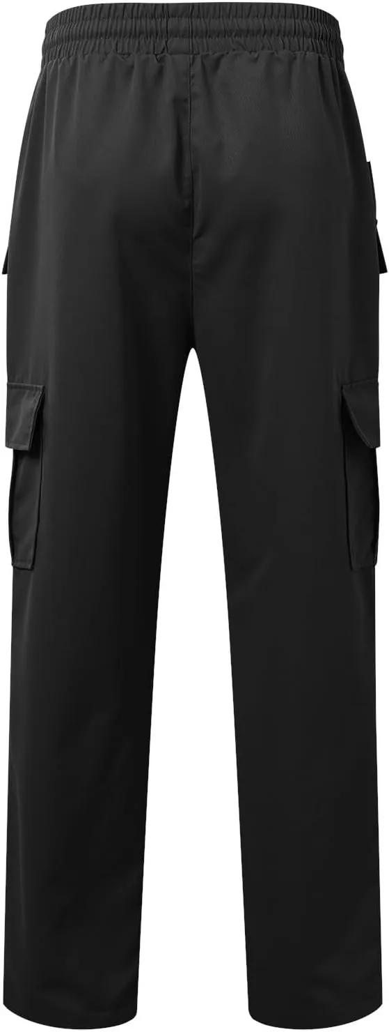 Chinos Pants Men Jeans Work Tactical Joggers Skinny Slim Fit Body Stretch Regular Fit Cargo Joggers Football Yoga