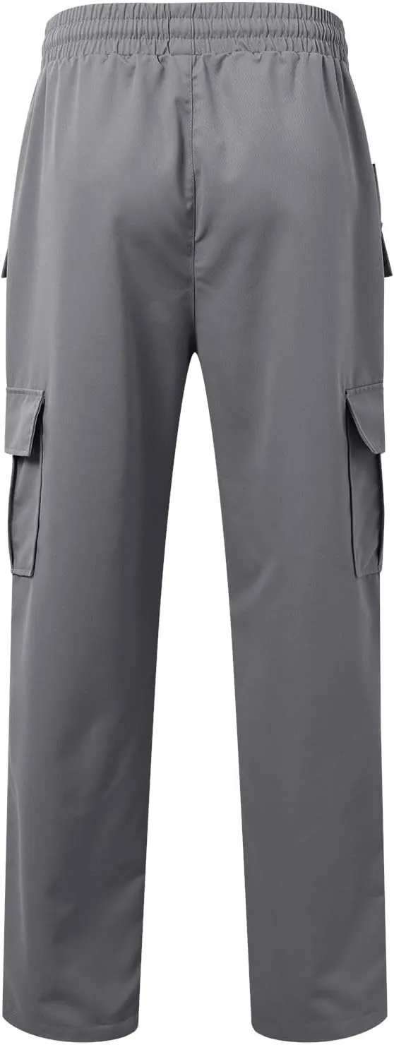 Chinos Pants Men Jeans Work Tactical Joggers Skinny Slim Fit Body Stretch Regular Fit Cargo Joggers Football Yoga