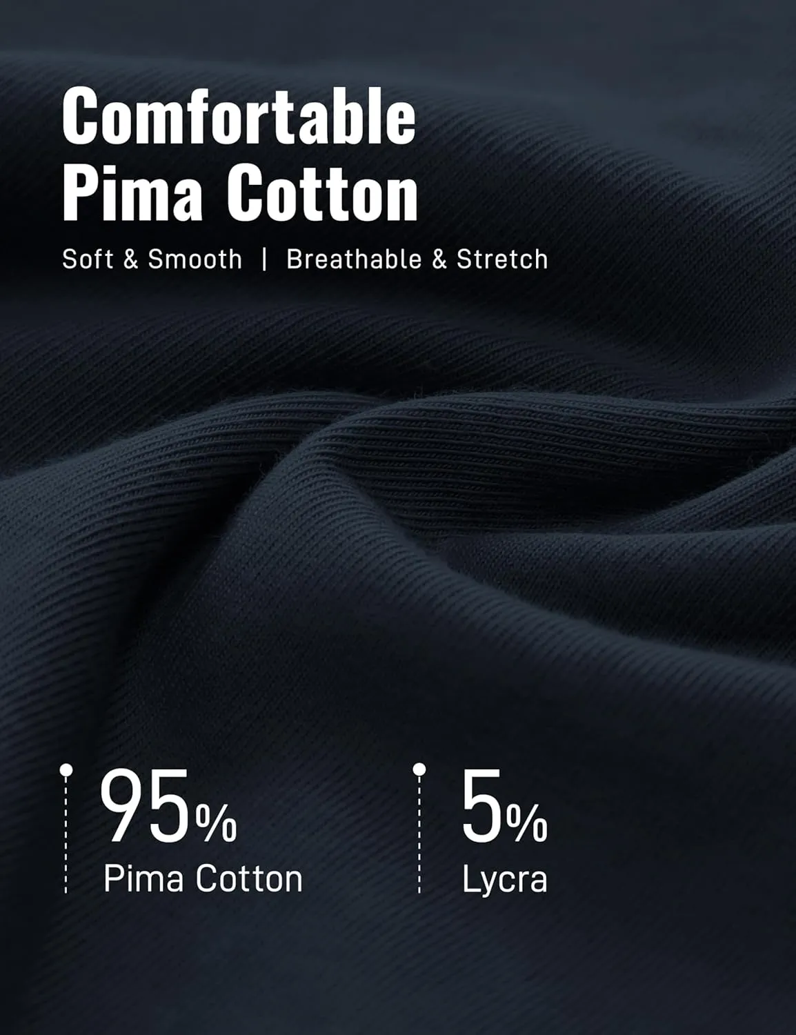 CRZ YOGA Mens Pima Cotton T-Shirts Short Sleeve Crew Neck Casual Shirts Breathable Workout Daily Tee Tops