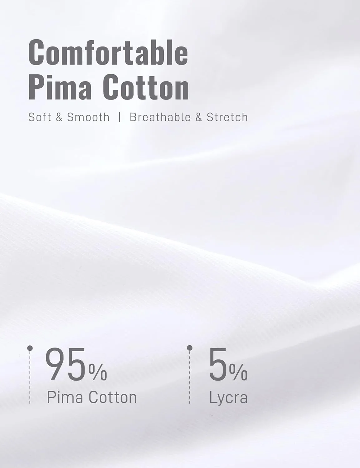 CRZ YOGA Mens Pima Cotton T-Shirts Short Sleeve Crew Neck Casual Shirts Breathable Workout Daily Tee Tops