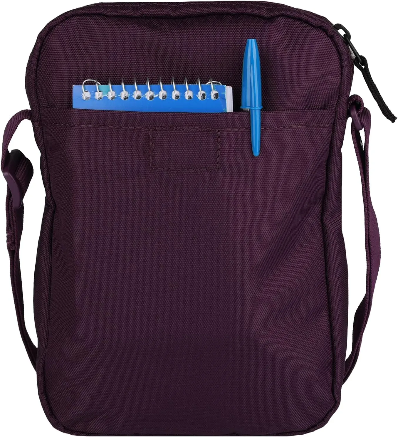 Eddie Bauer Jasper Crossbody Bag | Everyday Carry | Lightweight | Travel | Adjustable | 3L, Dark Plum, One Size