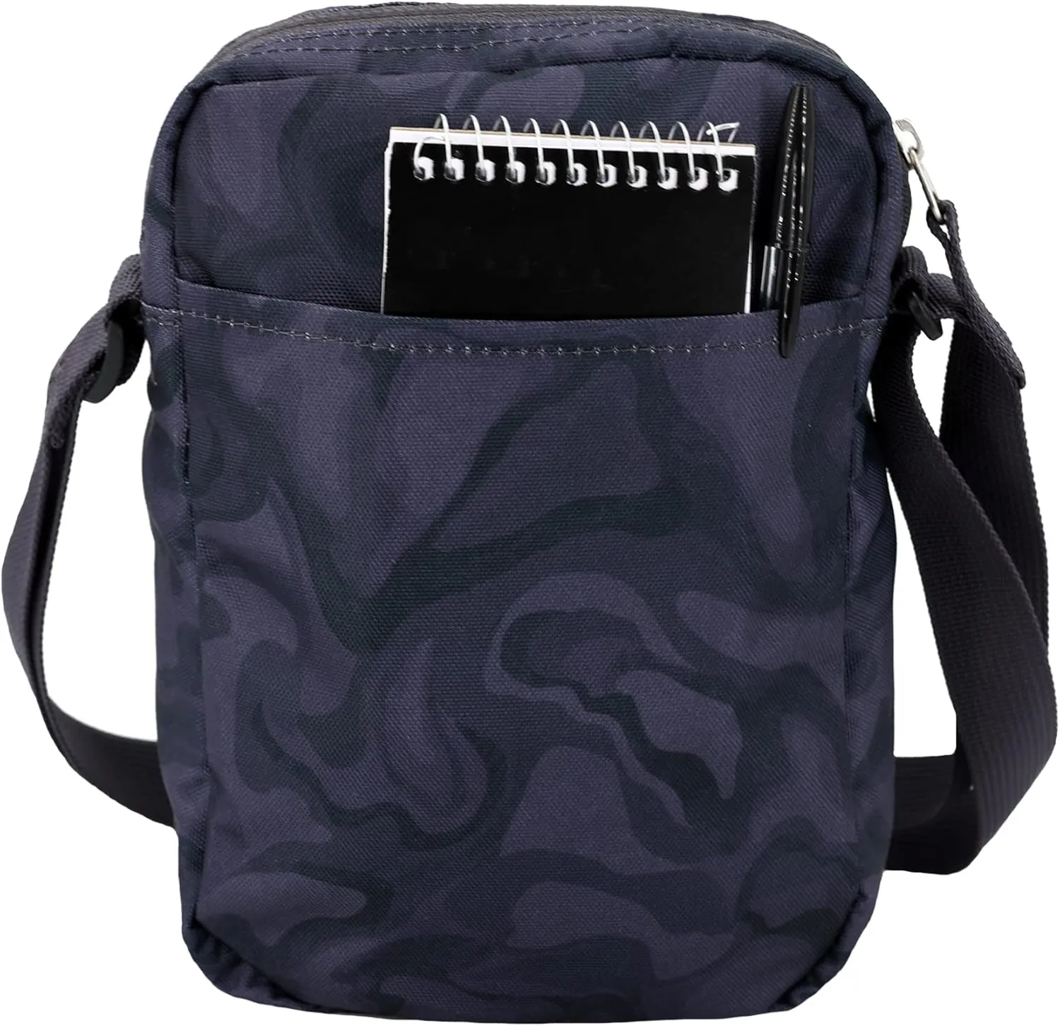 Eddie Bauer Jasper Crossbody Bag | Everyday Carry | Lightweight | Travel | Adjustable | 3L, Frost Gray, One Size