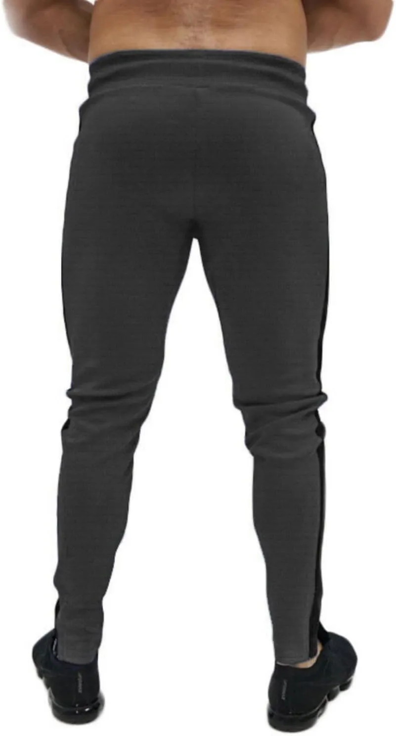evzosrz Mens Joggers Sweatpants Stripe Slim Fit Workout Training Gym Joggers Fashion Pants Streetwear Bottoms with Pockets