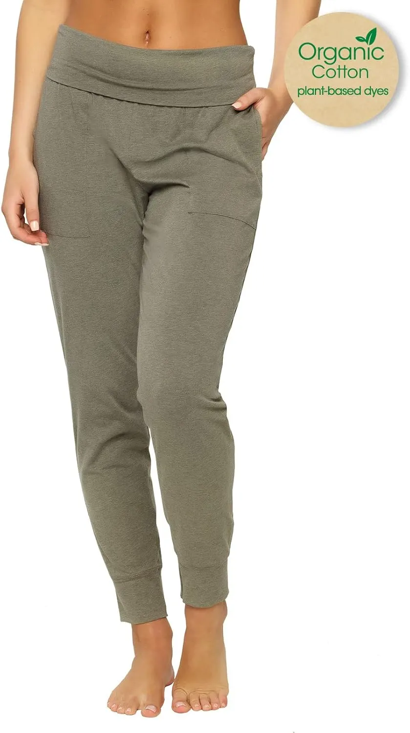Felina | Organic Cotton Stretch Fold-Waist Joggers