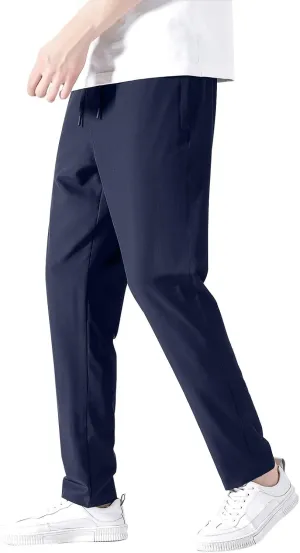 FZVYD Twill Joggers for Men Mens Joggers Cargo Pants Fashion Casual Sweatpants Work Pants Drawstring Loose Trousers Pockets