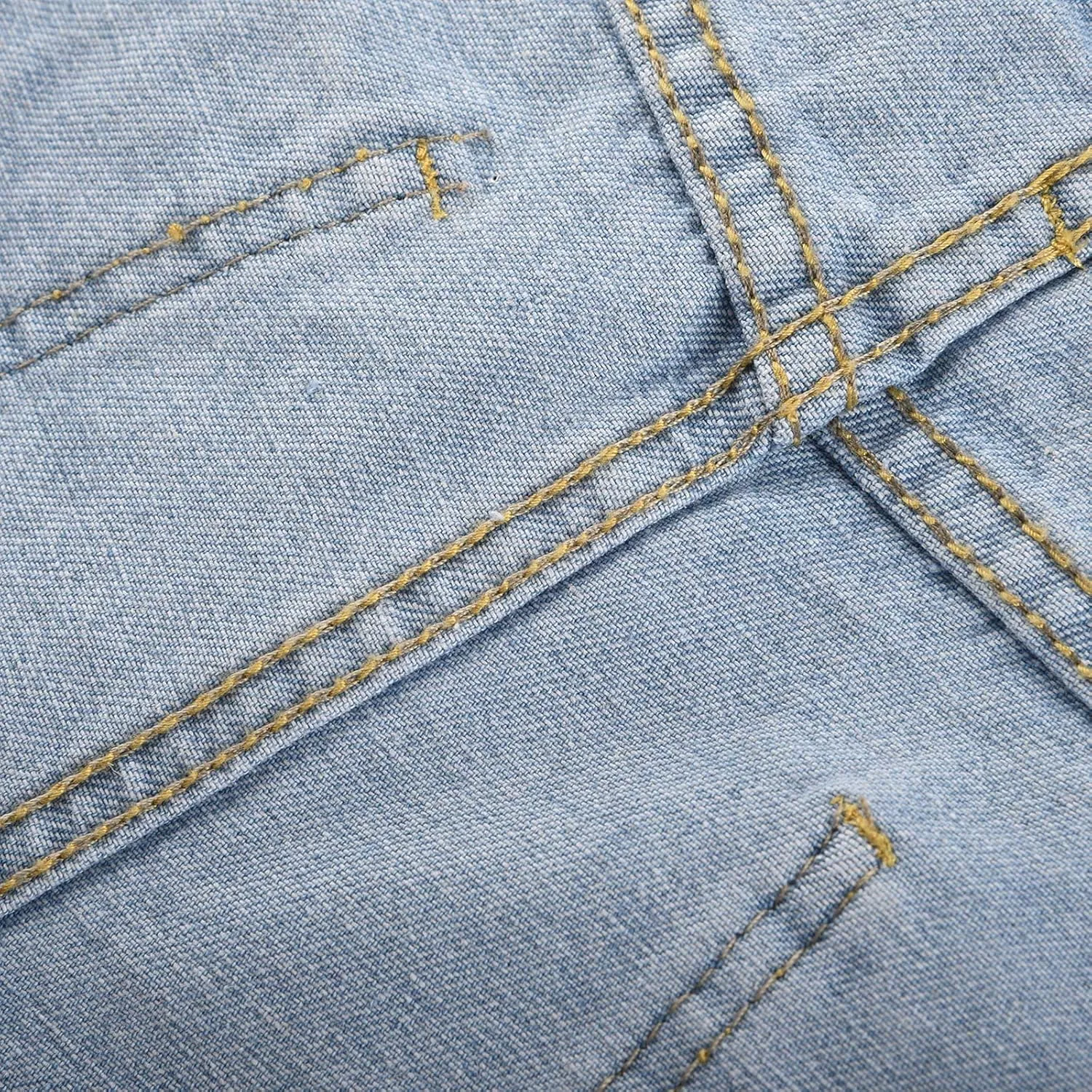 hlysgo Jeans Shorts for Women Mid Rise Ripped Jean Shorts Stretchy Frayed Raw Hem Casual Denim Shorts 2024 Summer Shorts