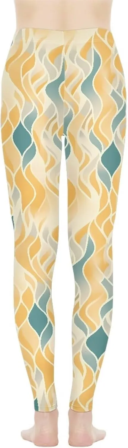 Irisjudy Christmas Elk Leggings for Women Thanksgiving Pumpkin High Waist Tummy Control Legging Purple Bat Running Yoga Pants