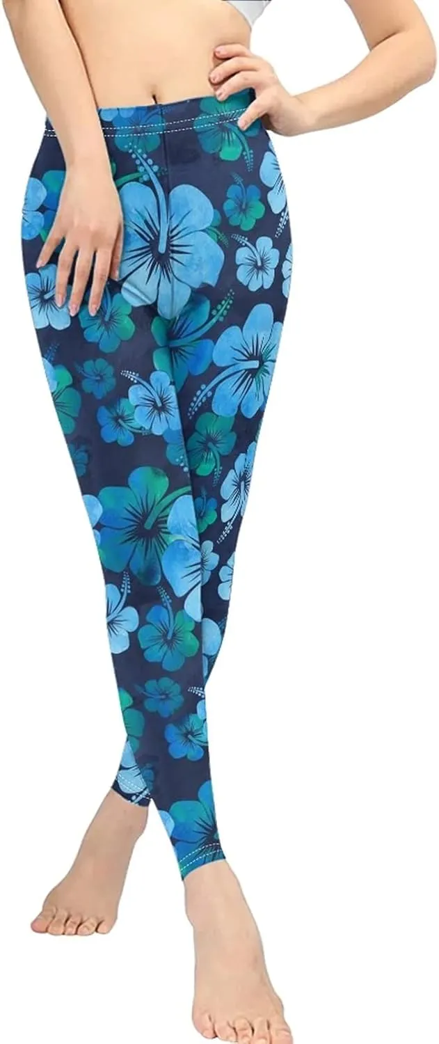 Irisjudy Women Leggings Full Length Casual Soft Skinny, Stretchy Workout Tights Long Pants Plus Size for Gym Women's Sports