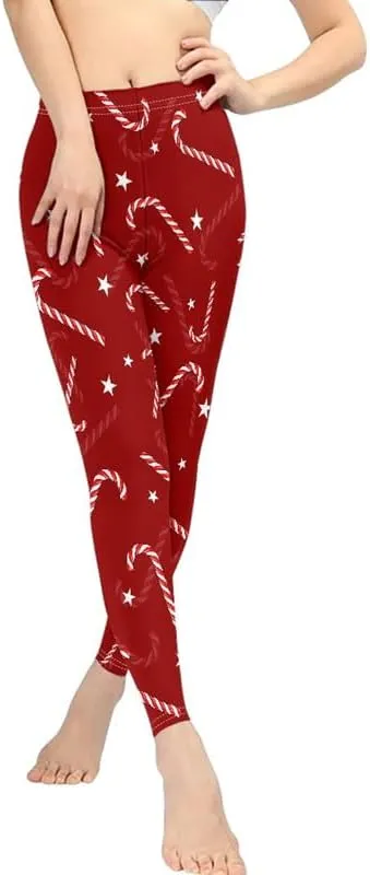 Irisjudy Women Leggings Full Length Casual Soft Skinny, Stretchy Workout Tights Long Pants Plus Size for Gym Women's Sports