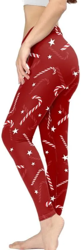 Irisjudy Women Leggings Full Length Casual Soft Skinny, Stretchy Workout Tights Long Pants Plus Size for Gym Women's Sports