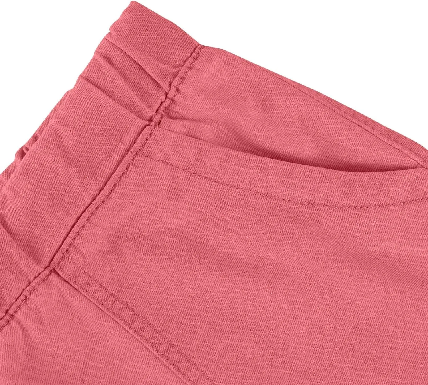 Jean Shorts Womens High Waisted Elastic Baggy Comfy Shorts Y2K Summer Casual Tassel Wide Leg Denim Skort with Pockets