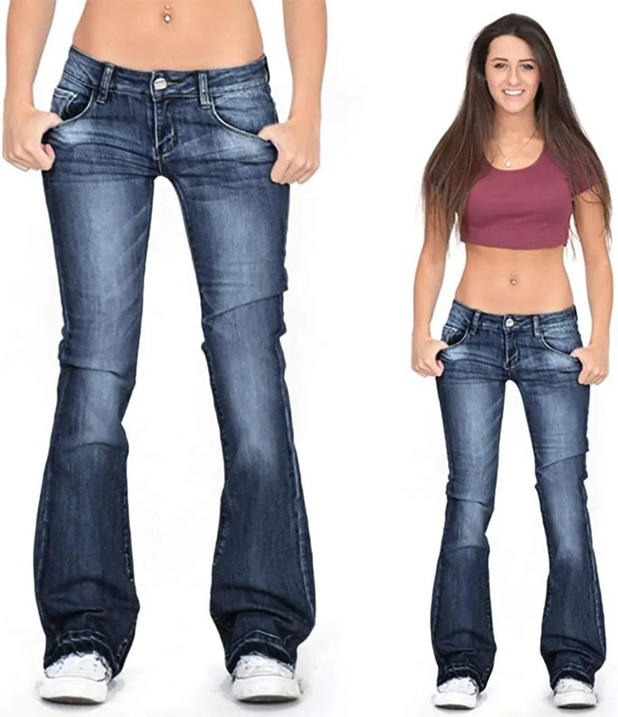 Jeans For Women Trendy Fashion Bib Jumpsuits Rompers Pants Bib Sexy Women's Jeans Pants For Women Casual Denim Pants