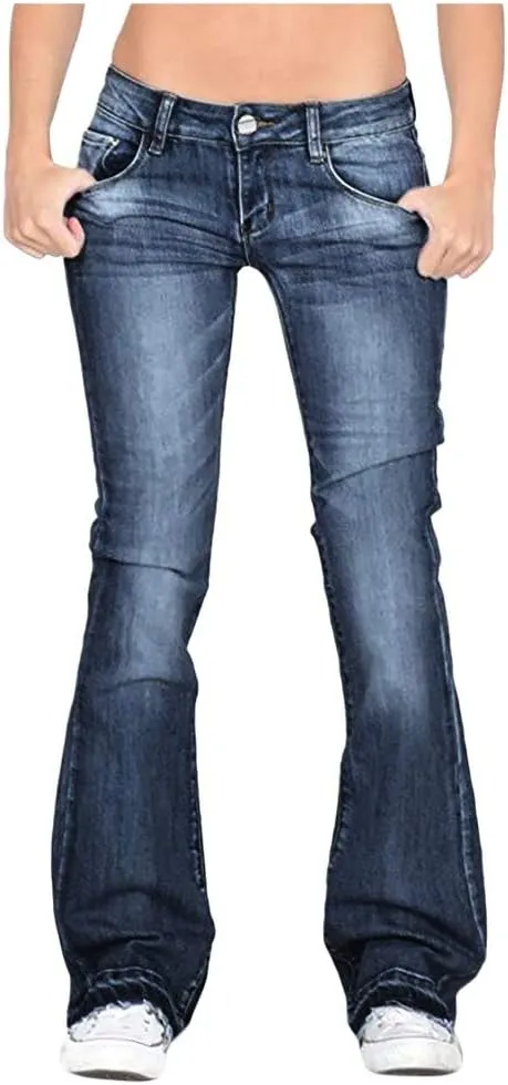 Jeans For Women Trendy Fashion Bib Jumpsuits Rompers Pants Bib Sexy Women's Jeans Pants For Women Casual Denim Pants