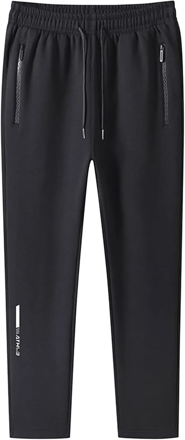 Joggers for Men UK Slim-Fit Joggers Sweat Pants Plus Size Sports Cargo Combat Pant Comfort Soft Jogging Jogger