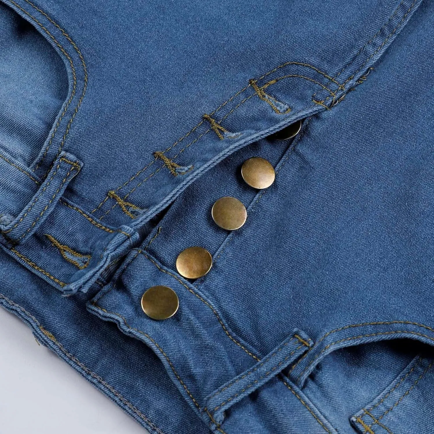 LCMTWX High Waisted Jeans for Women Bib Women's Fashion Bib Rompers Pants Women's Jeans Plus Size Clothes for Women Women's