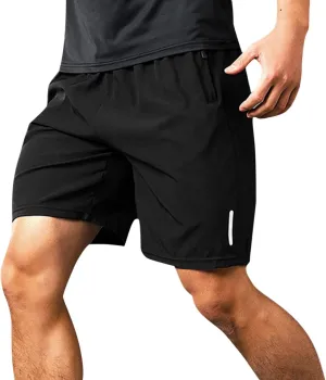 LCMTWX Men's Gym Workout Shorts Comfortable Solid Mesh Men's Shorts Work Shorts for Men Mens Cargo Shorts Khaki Shorts
