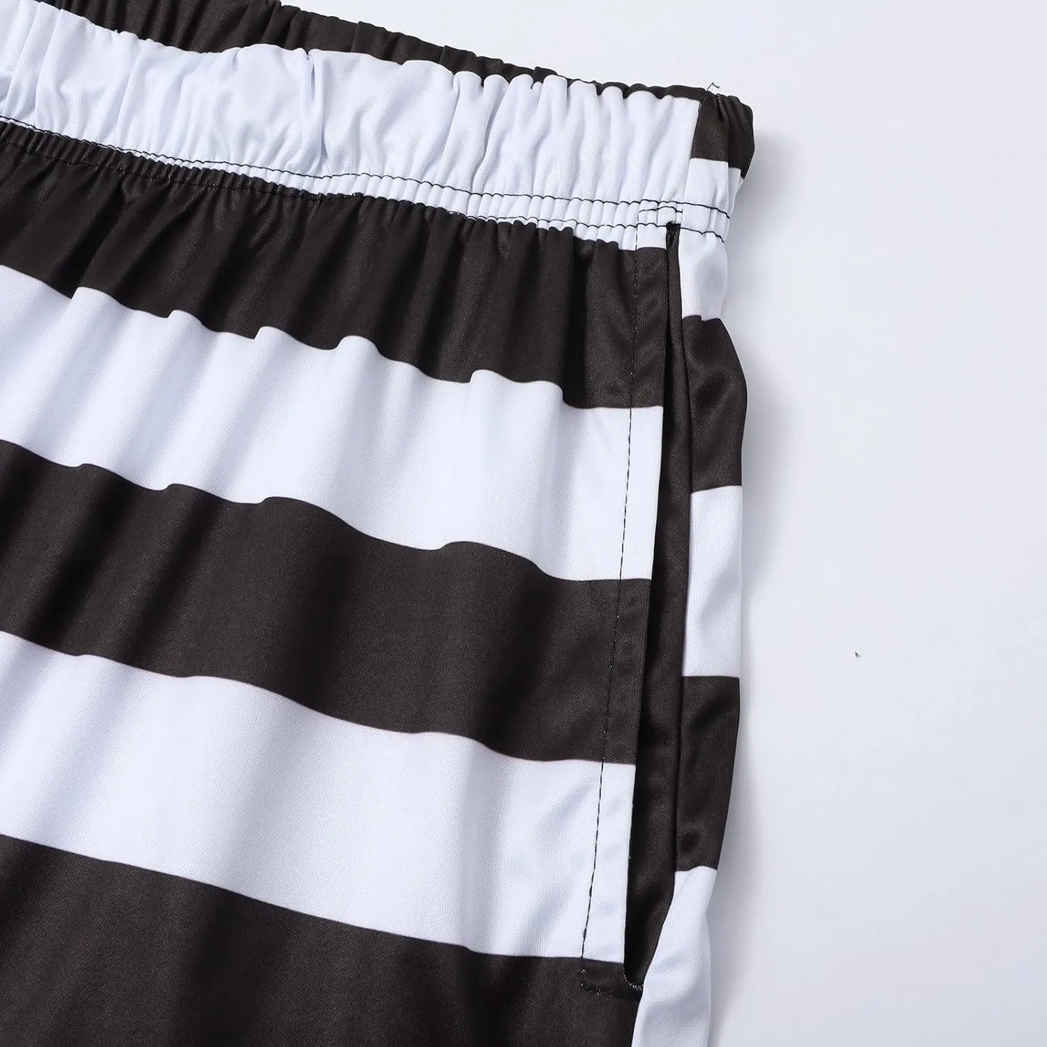 Linen Men Realistic Printed Summer Shorts Beach Shorts Beach Swim Shorts Linen Clothes for Men Big and Tall Shorts