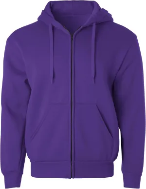 M MA CROIX Mens Premium Heavyweight Zip Up Hoodie Jacket Ultimate Comfort Fleece Outerwear XS-5XL