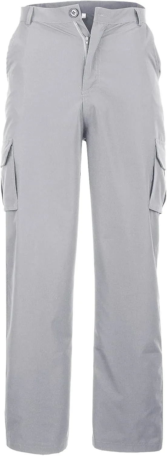 Men's Cargo Sweatpants Cargo Trousers Utility Pants with Zip Pockets Joggers for Men Cargo Athletic Mens Joggers Pants
