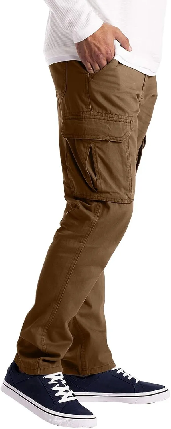 Men's Cargo Sweatpants Cargo Trousers Utility Pants with Zip Pockets Joggers for Men Cargo Athletic Mens Joggers Pants