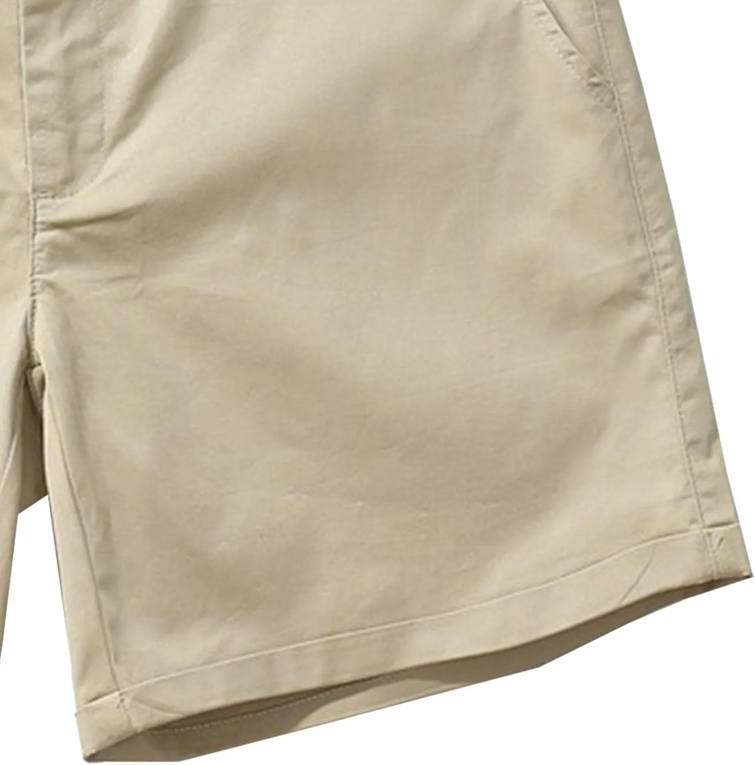 Men's Gym Flat Front Chino Short Skinny Chino Casual Stretch Shorts Casual Training Short with Pockets