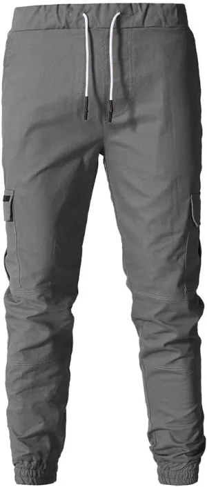 Men's Hiking Cargo Pants Lightweight Joggers for Men Lined Sweatpants for Men Scrubs Joggers for Mens Green Pants