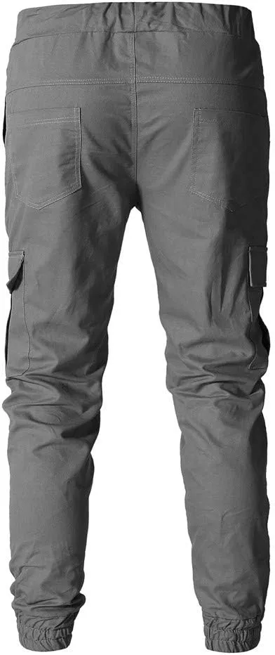 Men's Hiking Cargo Pants Lightweight Joggers for Men Lined Sweatpants for Men Scrubs Joggers for Mens Green Pants