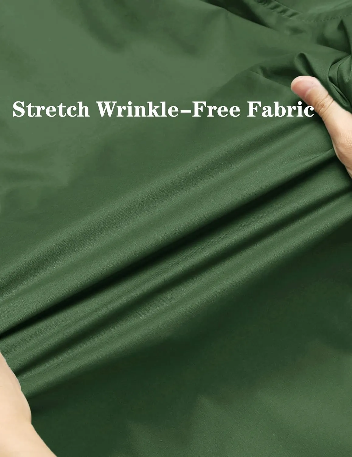 Men's Muscle Fit Dress Shirts Slim Fit Button Down Short Sleeve Shirts