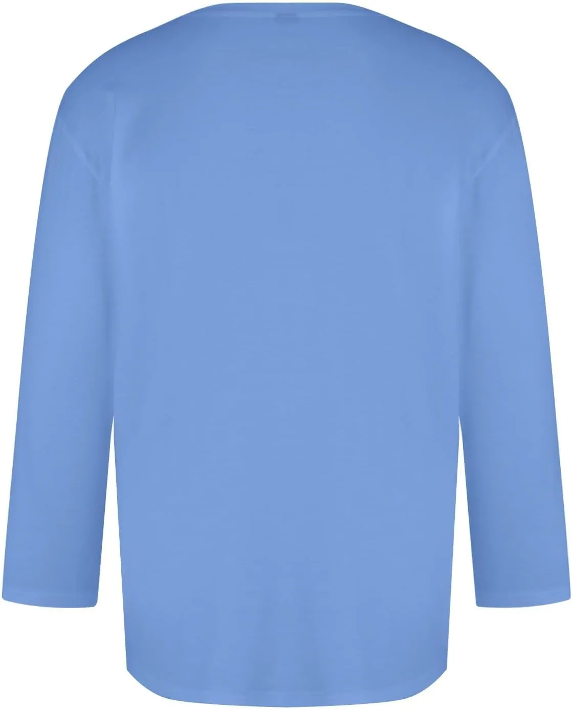 Mens Shirts 3/4 Sleeve Crewneck Casual Hawaiian Funny Casual 3/4 Sleeve T Shirts Workout Tee Shirts Solid Pullovers