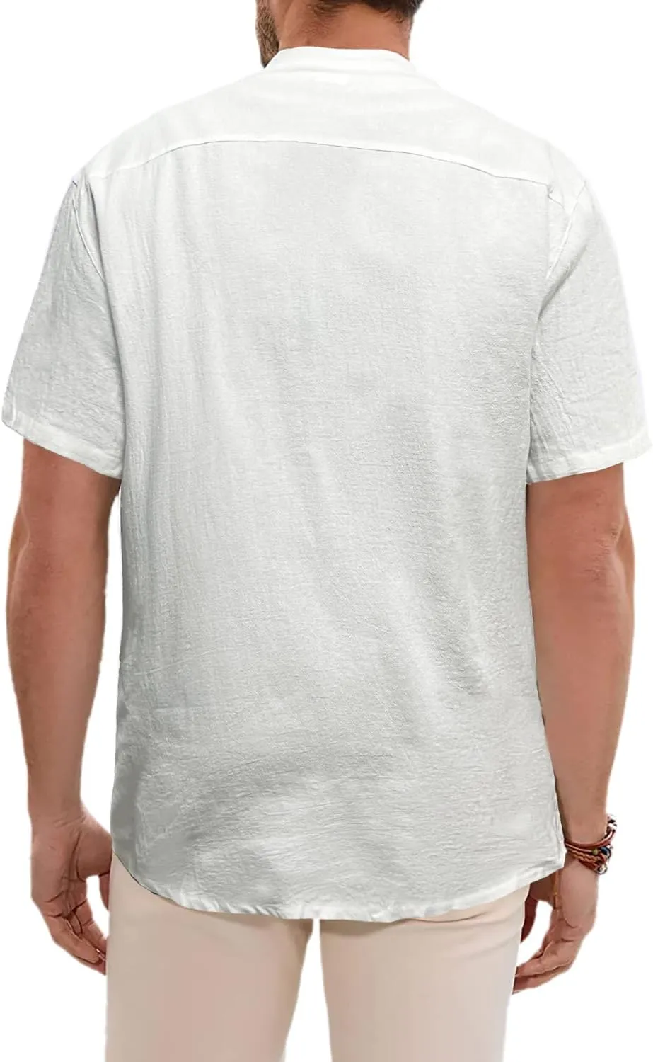 Mens Short Sleeve Shirts Casual Shirts Mens Button Down Short Sleeve Shirt V Neck Shirts Men Beach Summer Shirt