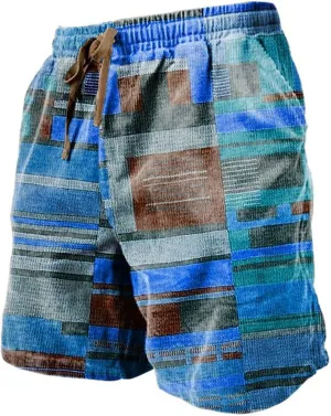 Mens Shorts Casual Work Shorts Fashion Slim Five Minute Pants Beach Shorts Men's Cotton Blend Shorts Mens Chino Gym