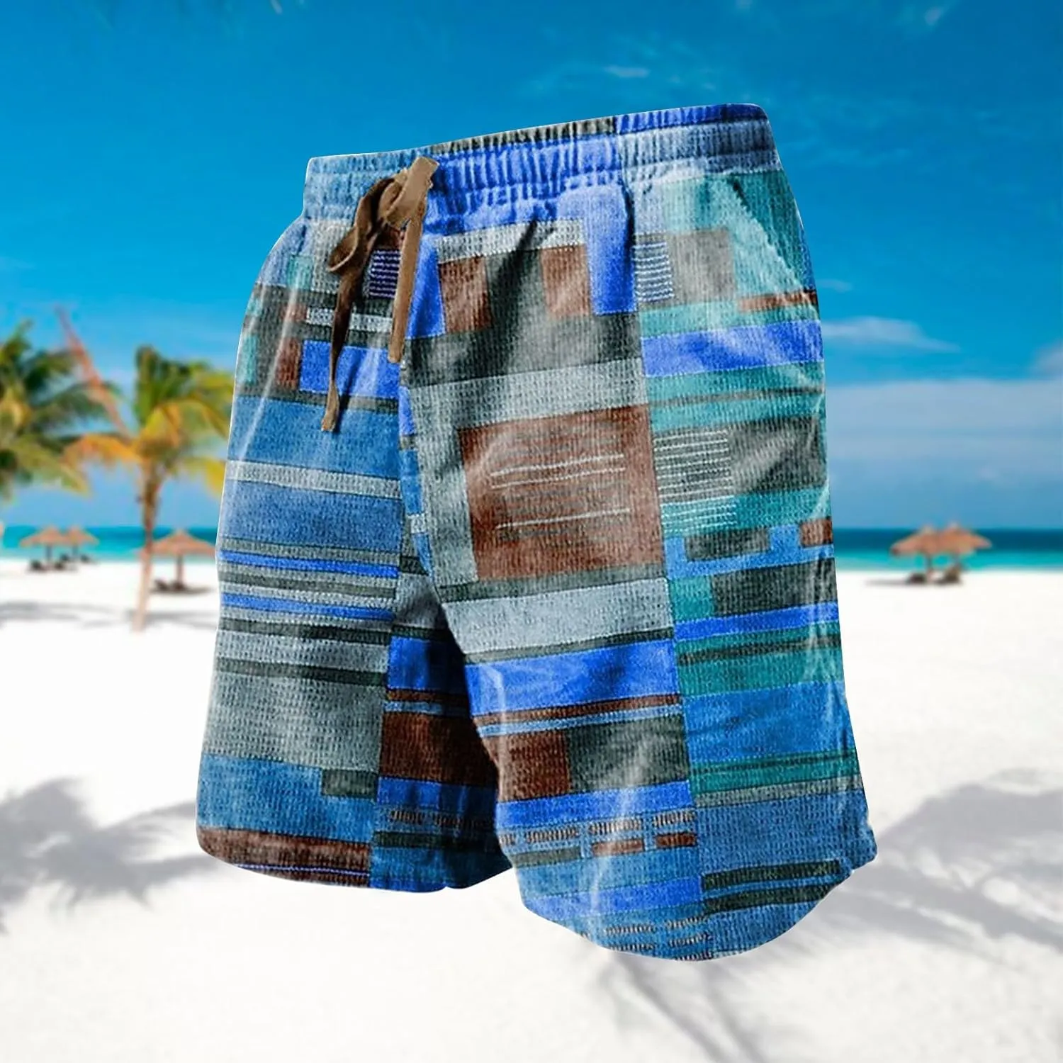 Mens Shorts Casual Work Shorts Fashion Slim Five Minute Pants Beach Shorts Men's Cotton Blend Shorts Mens Chino Gym