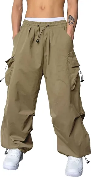 Men's Work Pants Loose Big Wide Leg Trousers Side Pockets 4 Pockets Casual Sports Trousers Sweatpants for Men