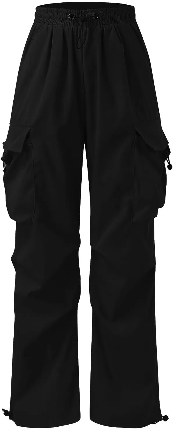 Men's Work Pants Loose Big Wide Leg Trousers Side Pockets 4 Pockets Casual Sports Trousers Sweatpants for Men