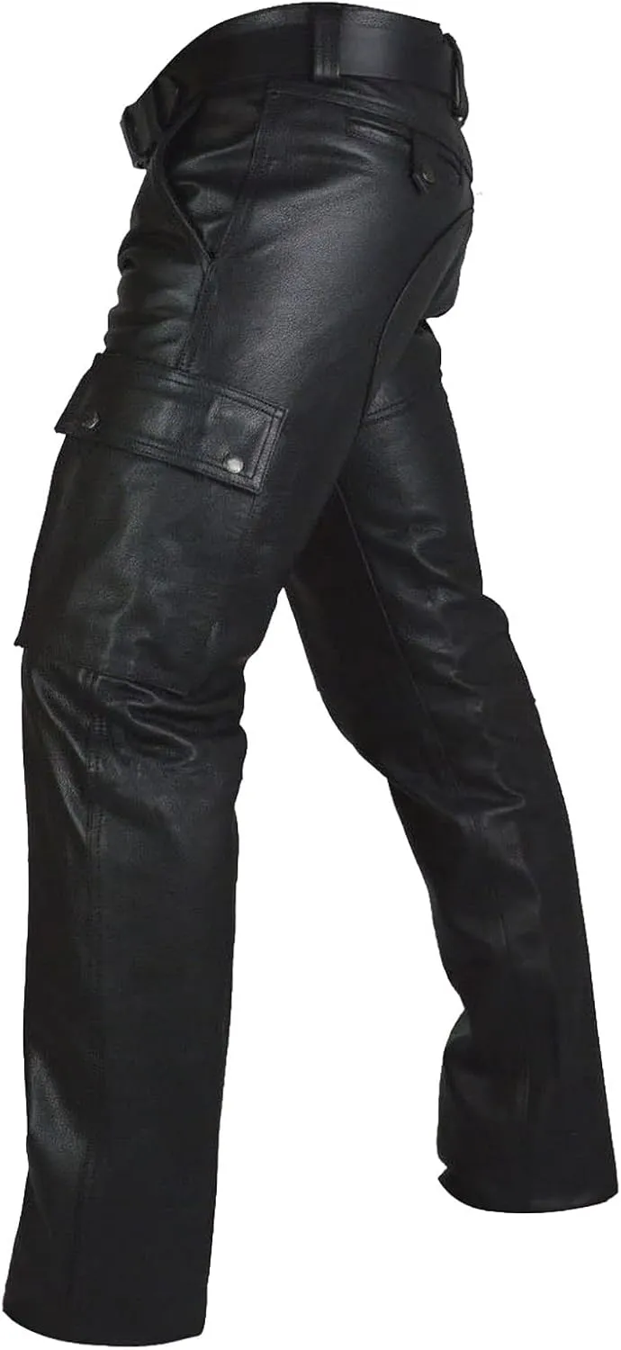 MIDOO Cargo Pants for Men Joggers Casual Joggers Pants Stretch Drawstring Elastic Waist Tapered Leg Sweatpants with Pockets
