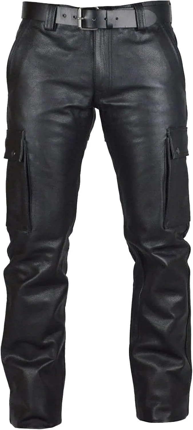 MIDOO Cargo Pants for Men Joggers Casual Joggers Pants Stretch Drawstring Elastic Waist Tapered Leg Sweatpants with Pockets