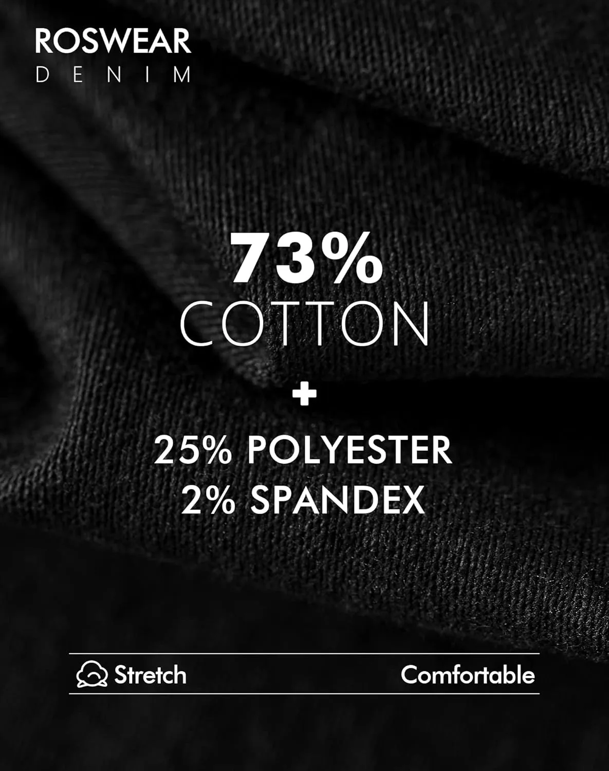 roswear Women's Ripped Denim Destroyed Mid Rise Stretchy Bermuda Shorts Jeans