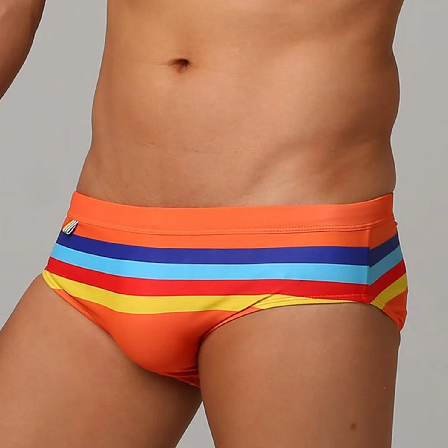 Swimming Trunks for Men Hawaiian Briefs Summer Swimsuit Fitness Underwear Bulge Pouch Hip Triangle Mens Short