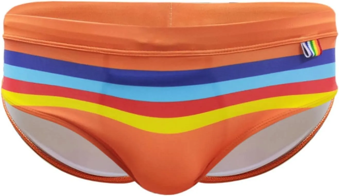 Swimming Trunks for Men Hawaiian Briefs Summer Swimsuit Fitness Underwear Bulge Pouch Hip Triangle Mens Short