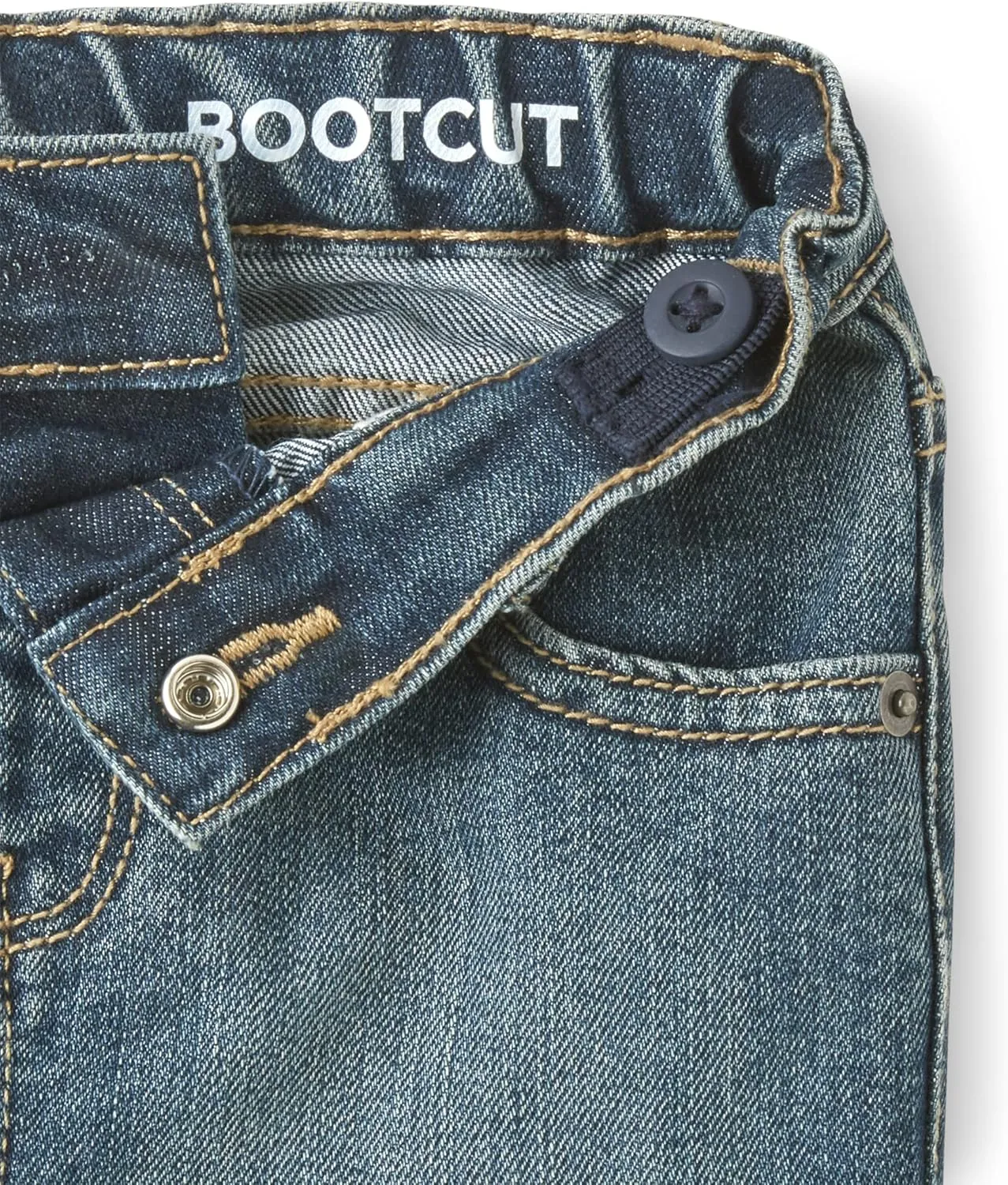 The Children's Place Baby and Toddler Boys' Basic Bootcut Jeans