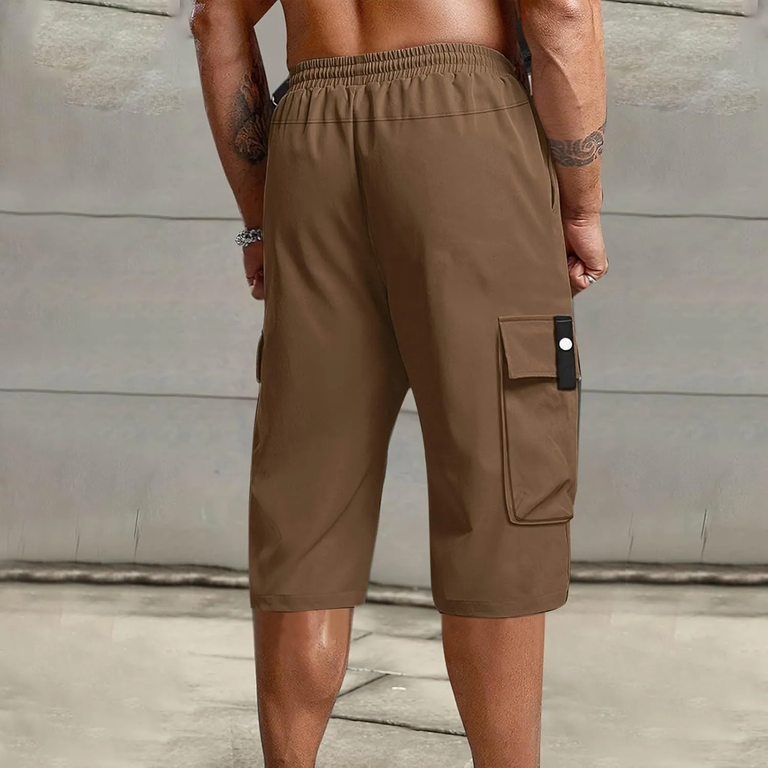 Track Trousers Men Pajama Beach Hiking Joggers Outfits Swim Business with Pockets Casual Travel Yoga Cargo Joggers