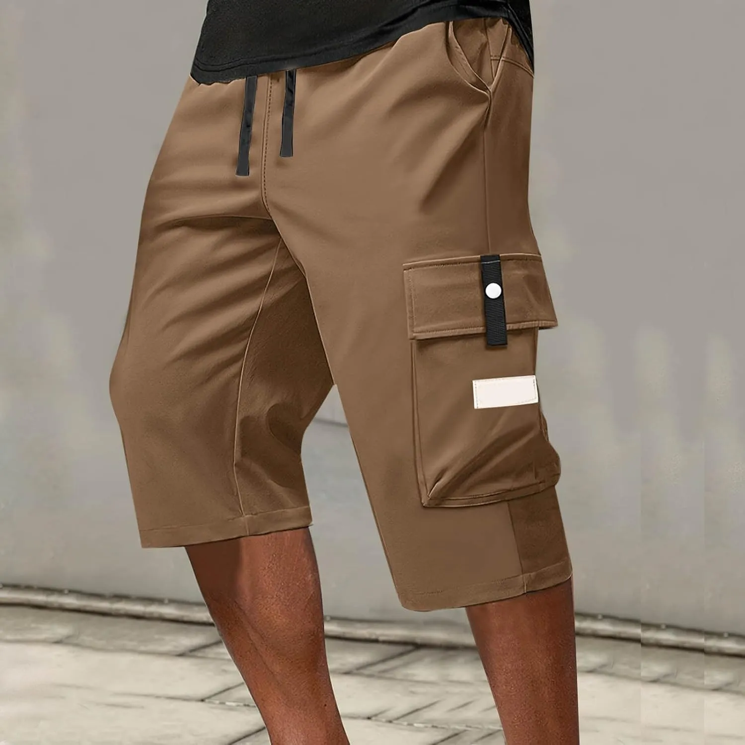 Track Trousers Men Pajama Beach Hiking Joggers Outfits Swim Business with Pockets Casual Travel Yoga Cargo Joggers