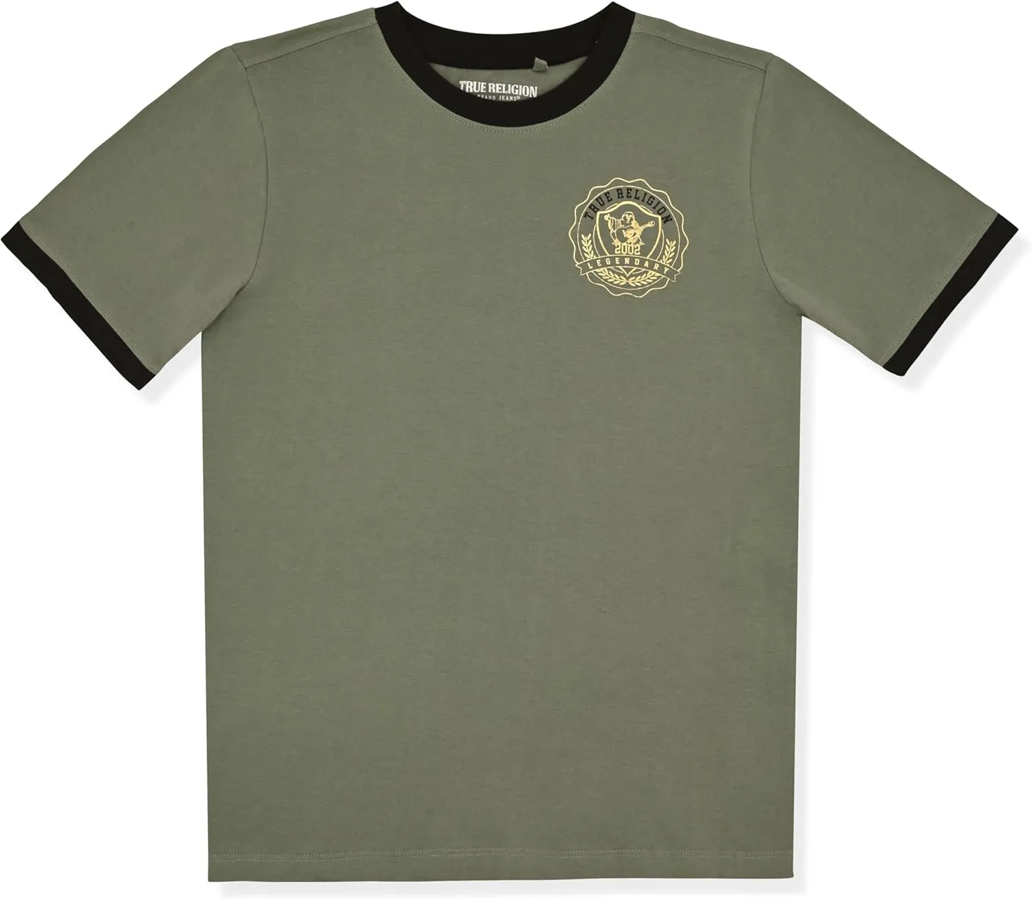 True Religion Boys Tee Shirts Short Sleeve Cotton T-Shirt for Boys Graphic Tees